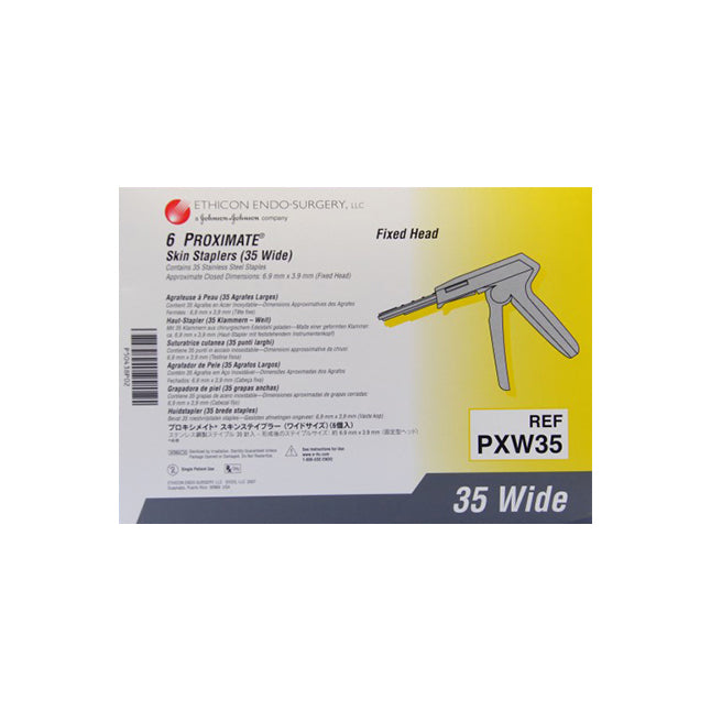 PROXIMATE® Skin Stapler, Fixed Head, Wide