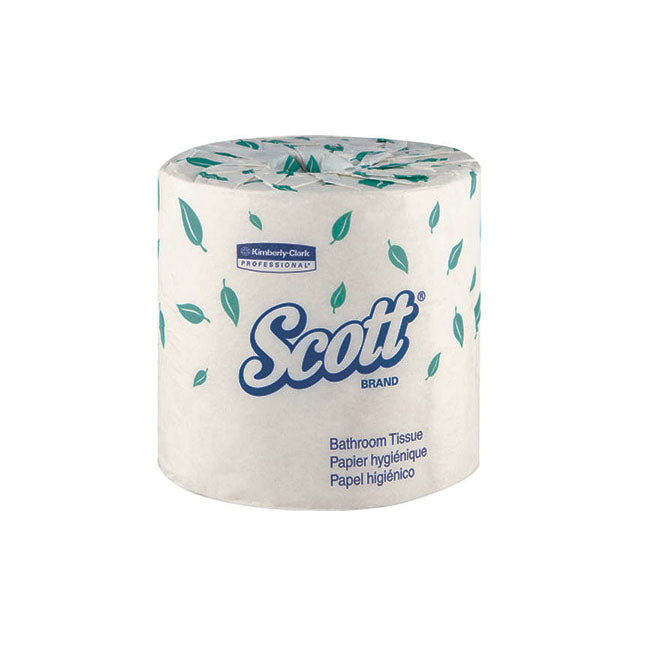 SCOTT® Toilet Tissue, 2 ply, W10cm x L10cm, White