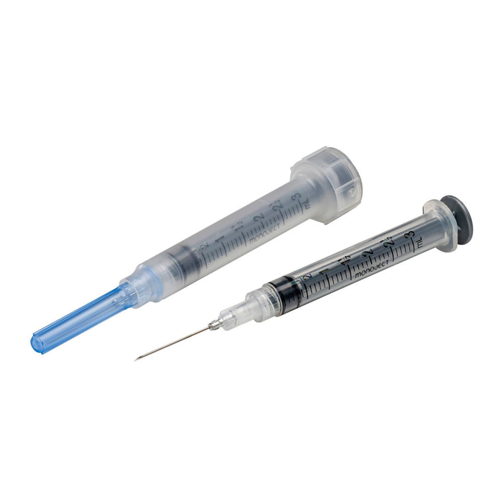 Monoject™ Veterinary Syringe, Luer Slip Tip, 3mL
