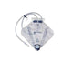 Dover™ Urine Drainage Bag, Anti-Reflux Chamber, Drain Tube Hook and Loop Hanger, Poly Bag, 2000 mL