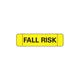 Ident-Alert™ Wristband Companion Label, Fall Risk, W3/8" x L1-1/2"