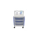 Isolation Cart, L26" x H46" x D15.75" Blue