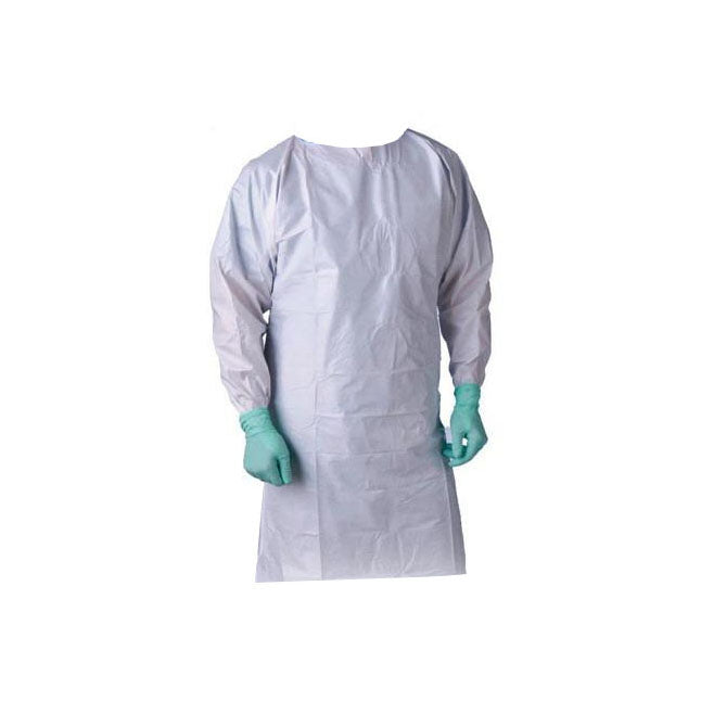 Isolation Gown, Full-Back, Poly-Coated
