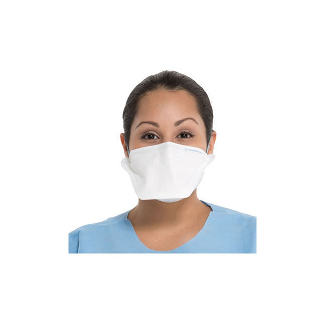 N95 Particulate Filter Respirator And Surgical Mask, White