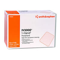 IV3000™ 1 Hand Catheter Dressing, Moisture Responsive