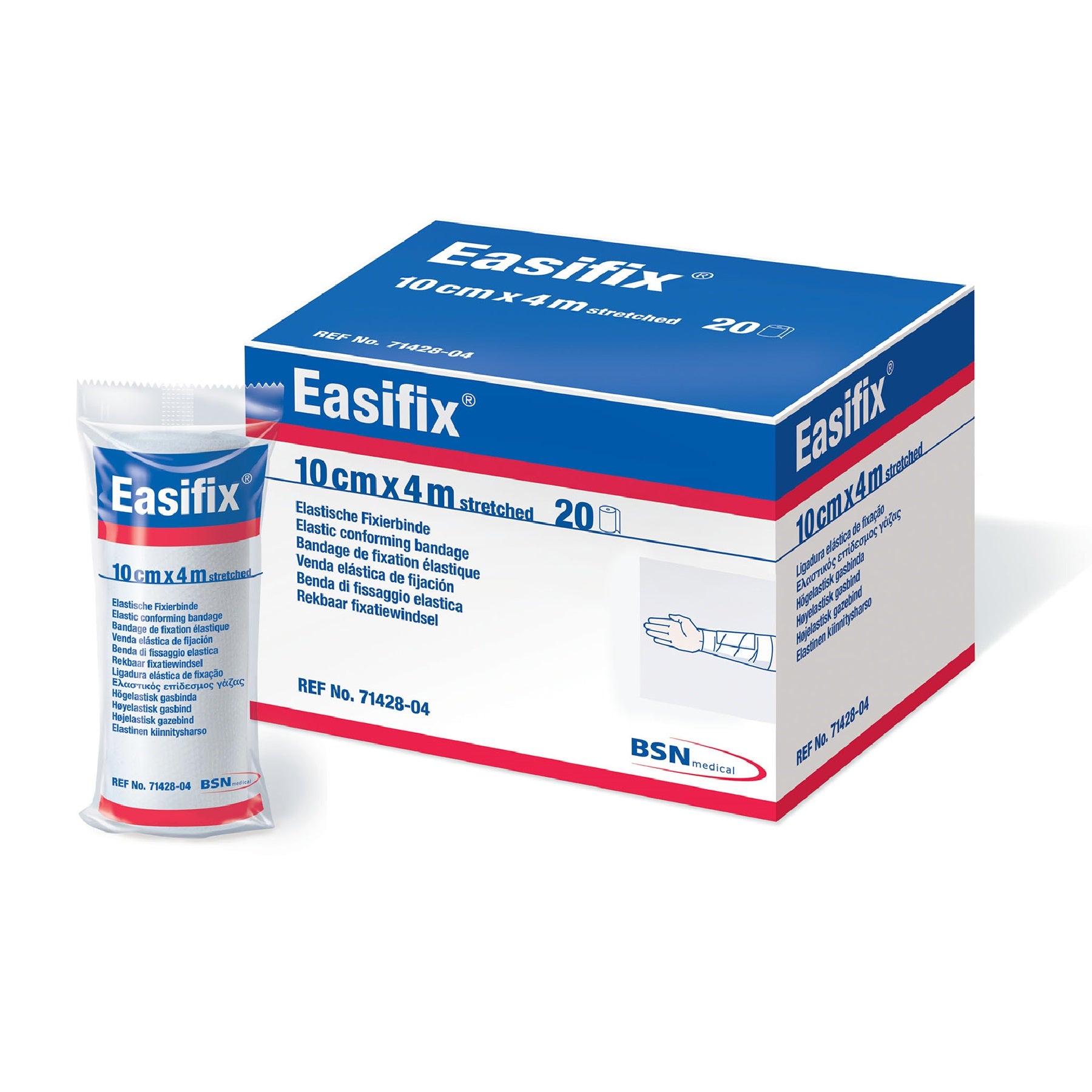 Easifix® Cohesive Fixation Bandage, Self-Adhesive