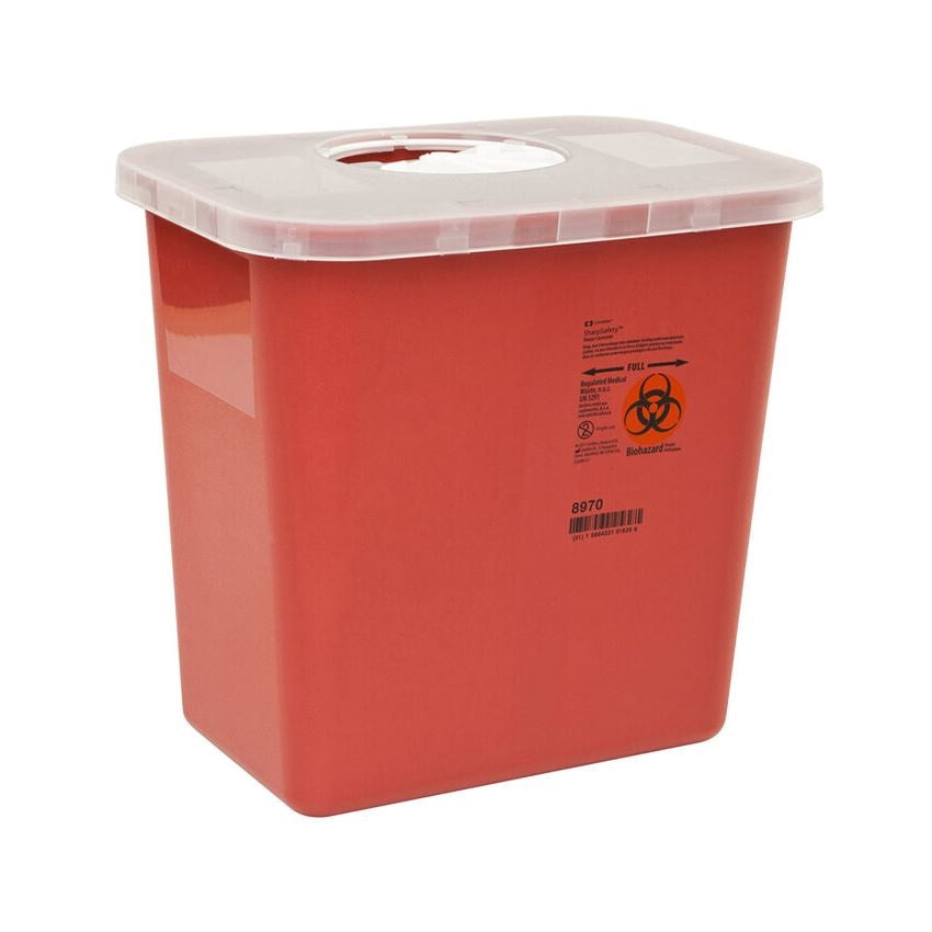 Monoject™ Multi-Purpose Sharps Container with Rotor Opening