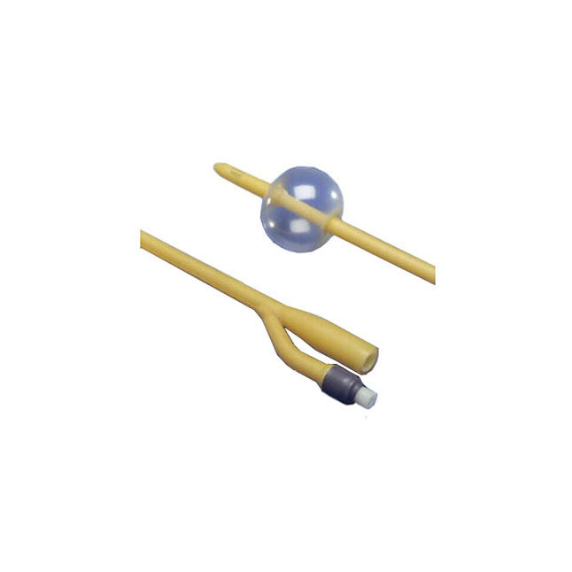 Bardia® Foley Catheter, 2-Way Silicone Elastomer With 5cc Balloon