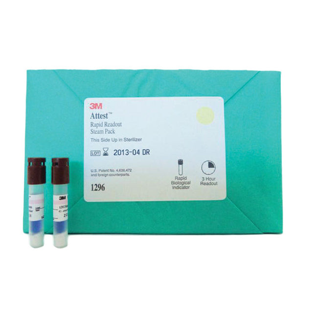 Attest™ Rapid Readout Biological Indicator Test Pack, For Steam Sterilization