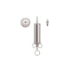Metal Ear Syringe, Chrome Plated, Floor Quality
