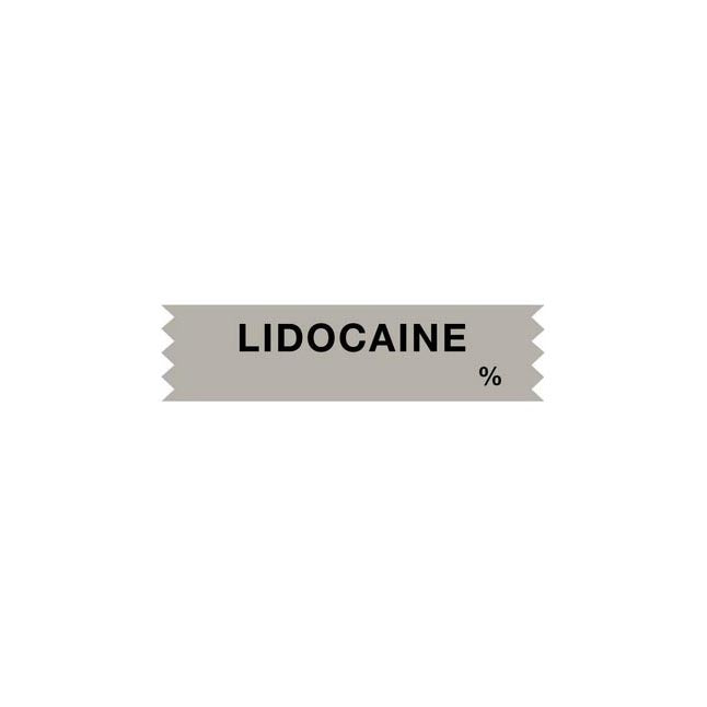 Anesthesia Tape, Lidocaine, Gray