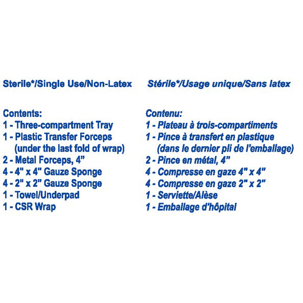 Med-Rx® Dressing Tray- 85-4004