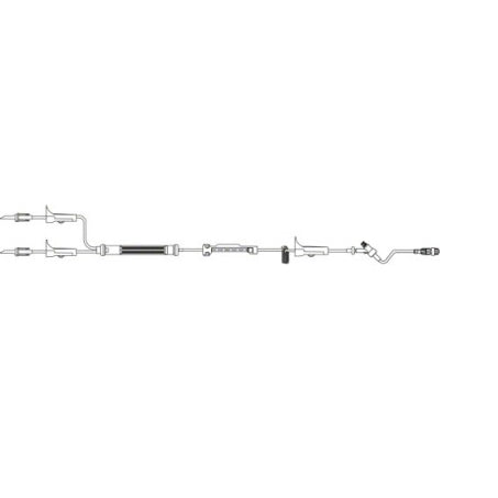 Infusomat® Space IV Pump Set, With Anti-Siphon Valve
