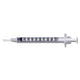 U-100 Insulin Syringe, with Micro-Fine™ Intravenous Needle