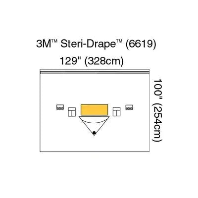 Steri-Drape™ Isolation Drape with Ioban™ 2 Incise Film and Pouch, Sterile