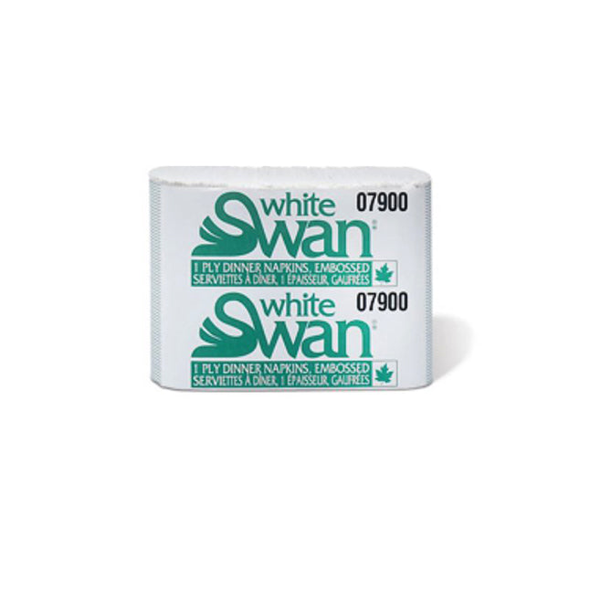 Swan® Dinner Napkin, White