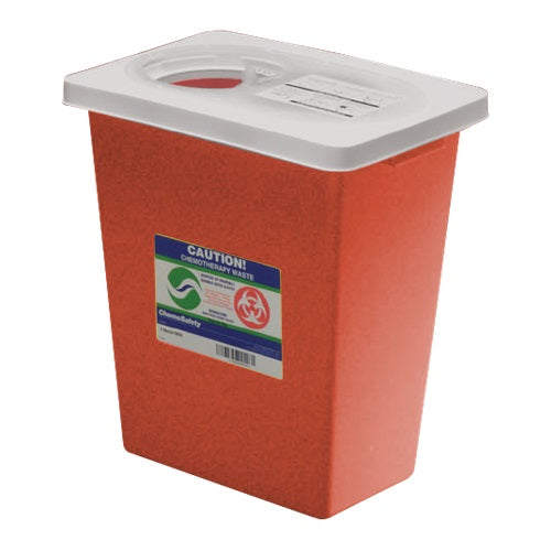 Monoject™ Trace Chemotherapy Sharps Containers with Sliding Lid
