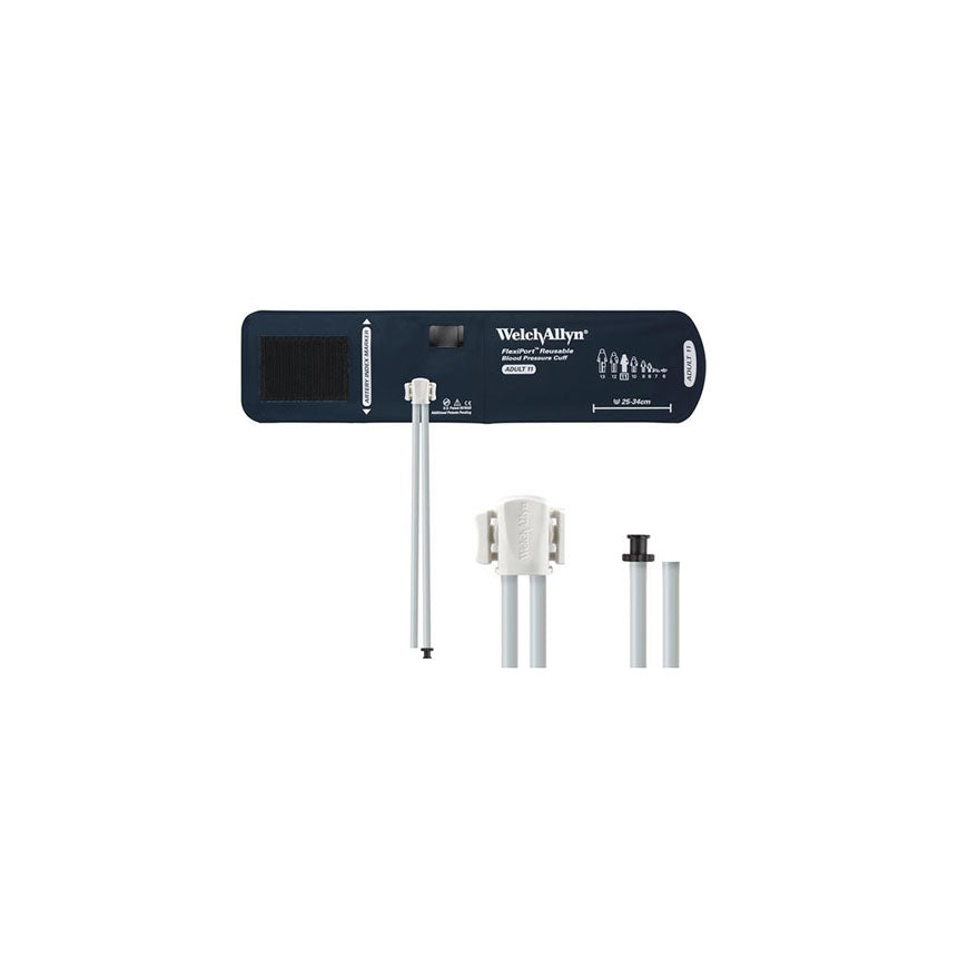 Flexiport® Blood Pressure Cuff, Two Tube, Tri-Purpose Connector