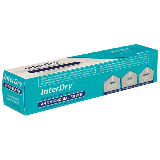 InterDry™ Ag Textile With Antimicrobial Silver Complex, Roll