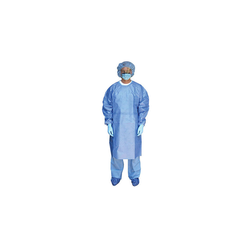 Poly-coated SMS Chemotherapy Gown