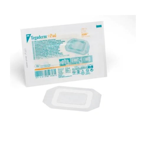 3M™ Tegaderm™ + Pad Film Dressing with Non-Adherent Pad