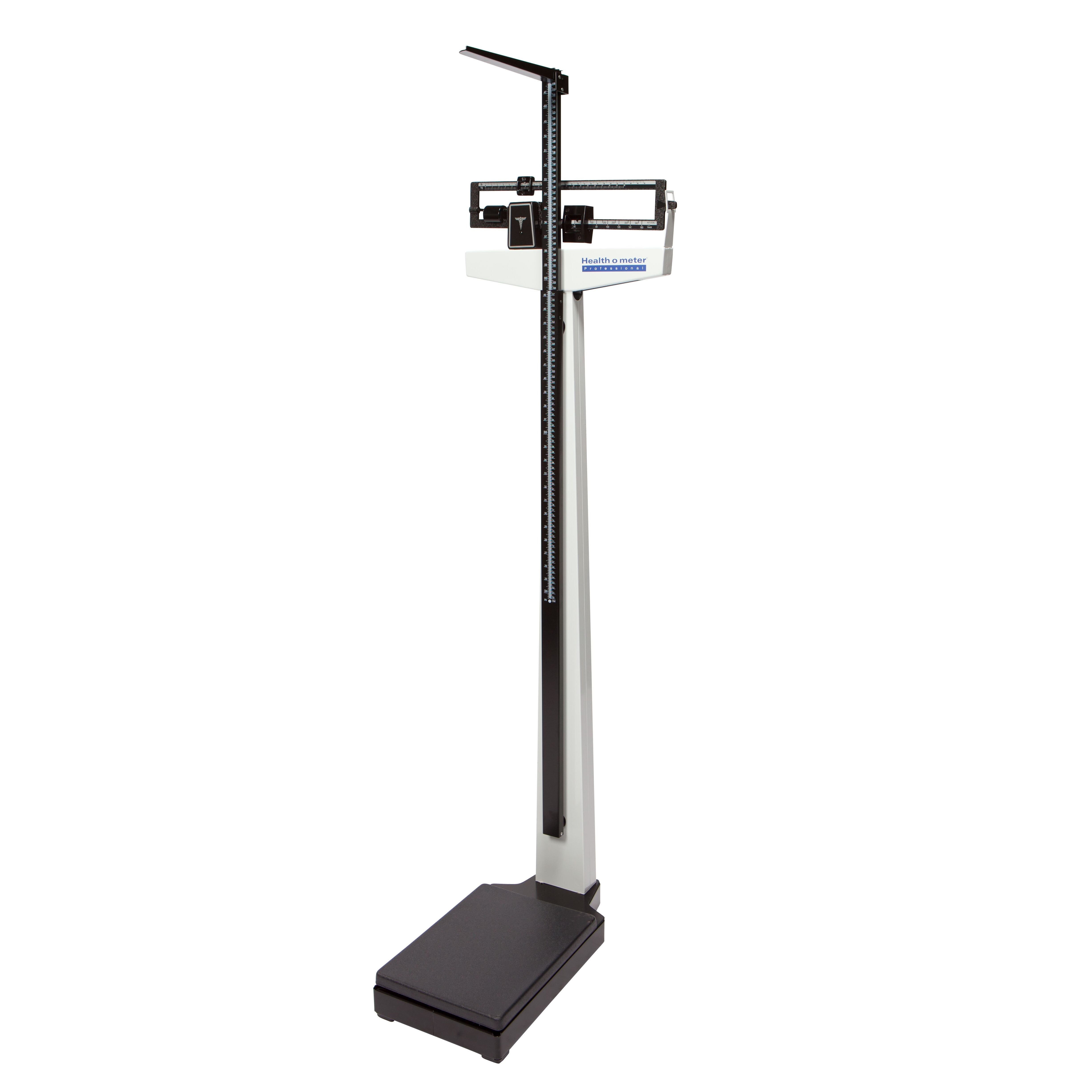 Mechanical Beam Scale with Height Rod