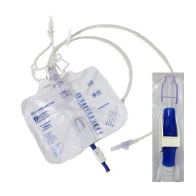 Urine Drainage Bag with Anti-Splash Clip, 4000mL