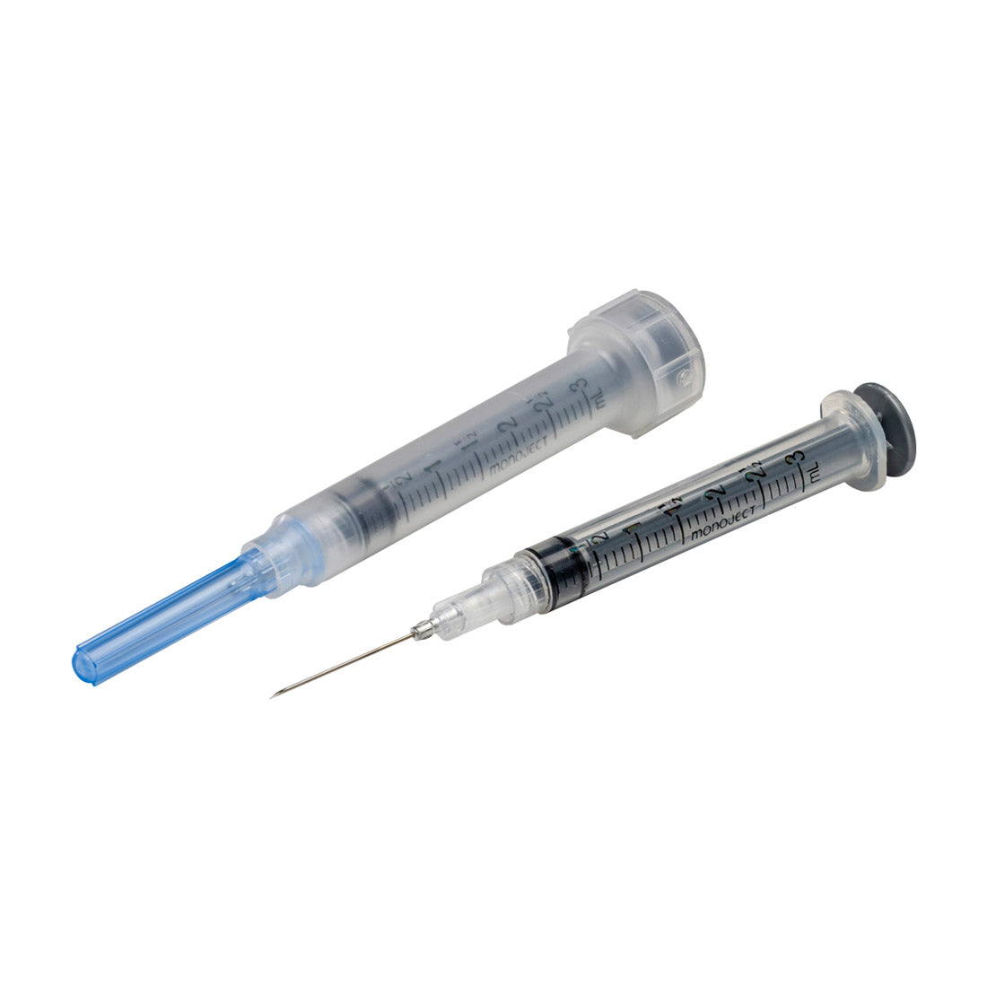 Monoject™ SoftPack Needles and Syringes 3 mL