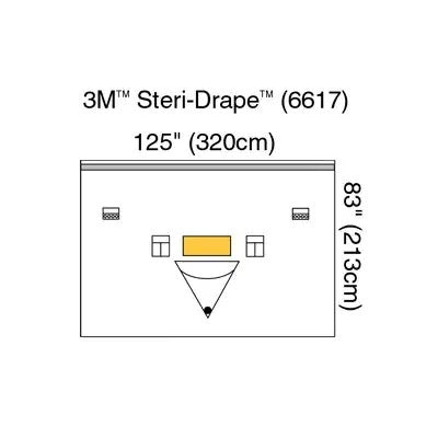 Steri-Drape™ Isolation Drape with Ioban™ 2 Incise Film and Pouch, Sterile