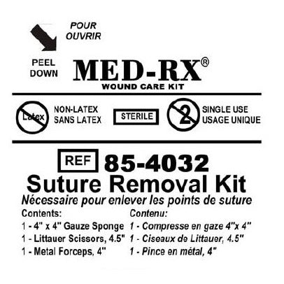 Med-Rx® Suture Removal Tray- 85-4032