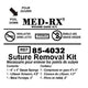 Med-Rx® Suture Removal Tray- 85-4032