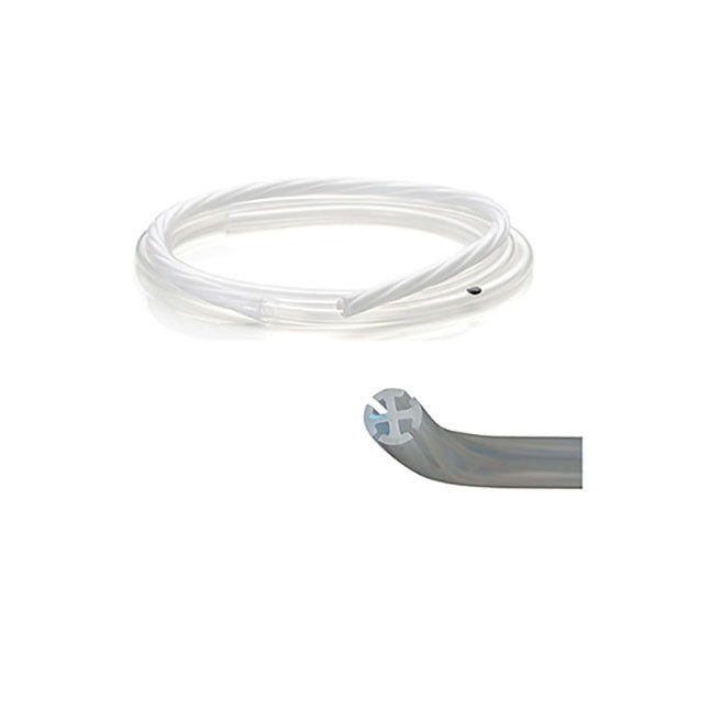 Jackson-Pratt® Round Drain, Silicone, Channel, with Trocar