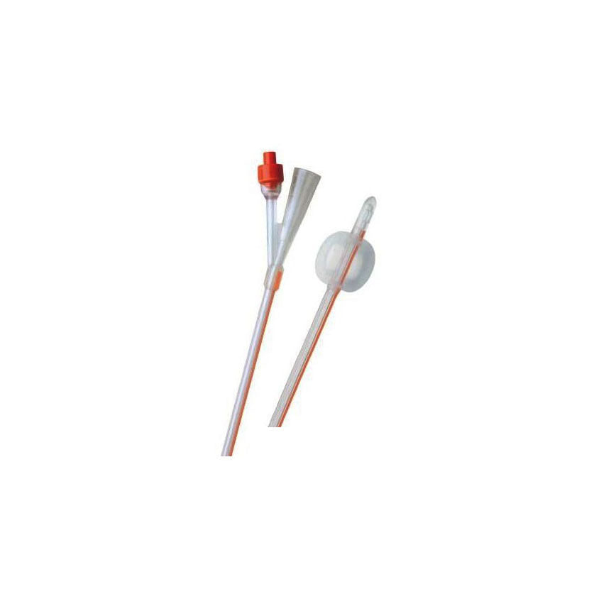 Folysil® Coude Indwelling Catheter, 2-Way