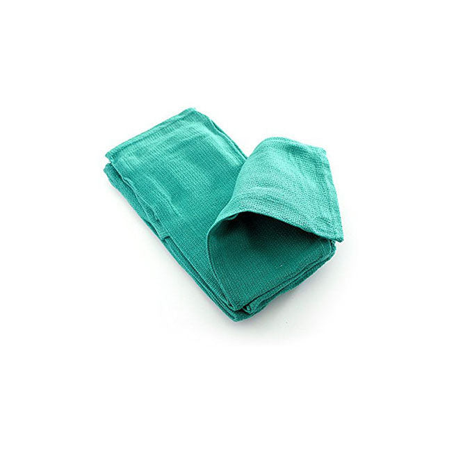 OR towel, X-ray detectable, Sterile, Green