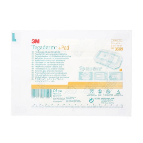3M™ Tegaderm™ + Pad Film Dressing with Non-Adherent Pad