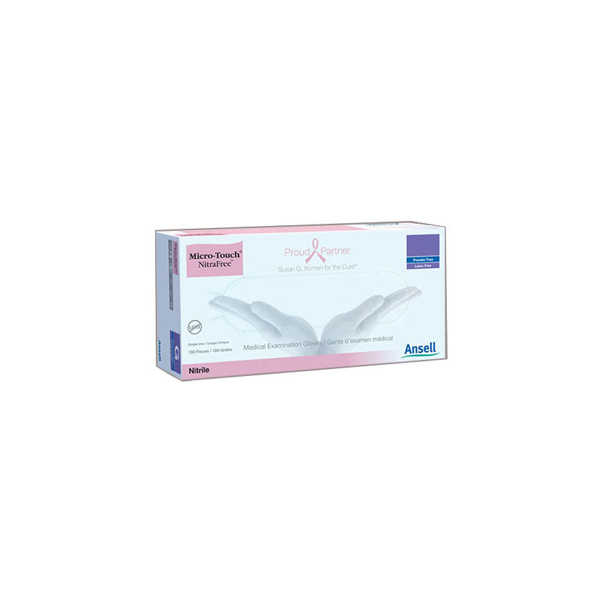 Micro-Touch® NitraFree™ Examination Glove, Nitrile, Pink