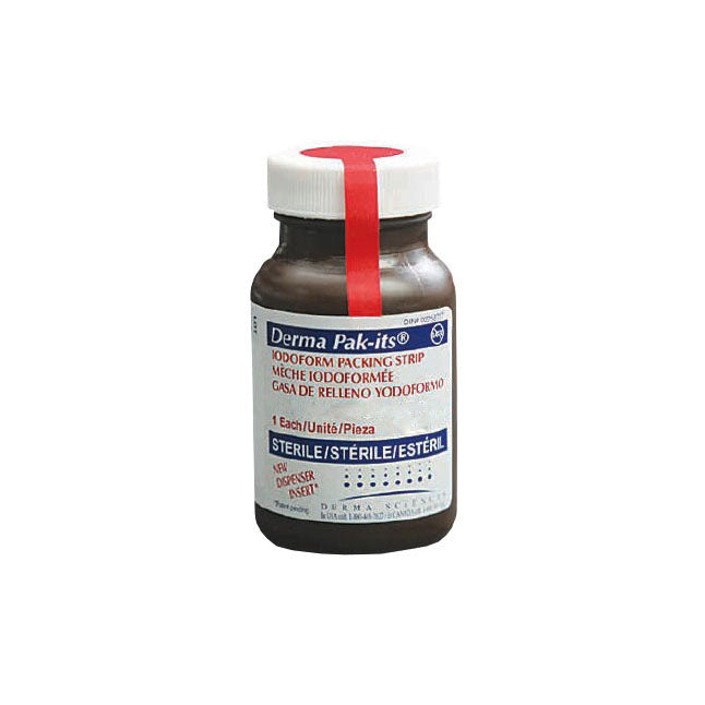 Pak-Its® Gauze Packing Strip with Strip Delivery System, Iodoform