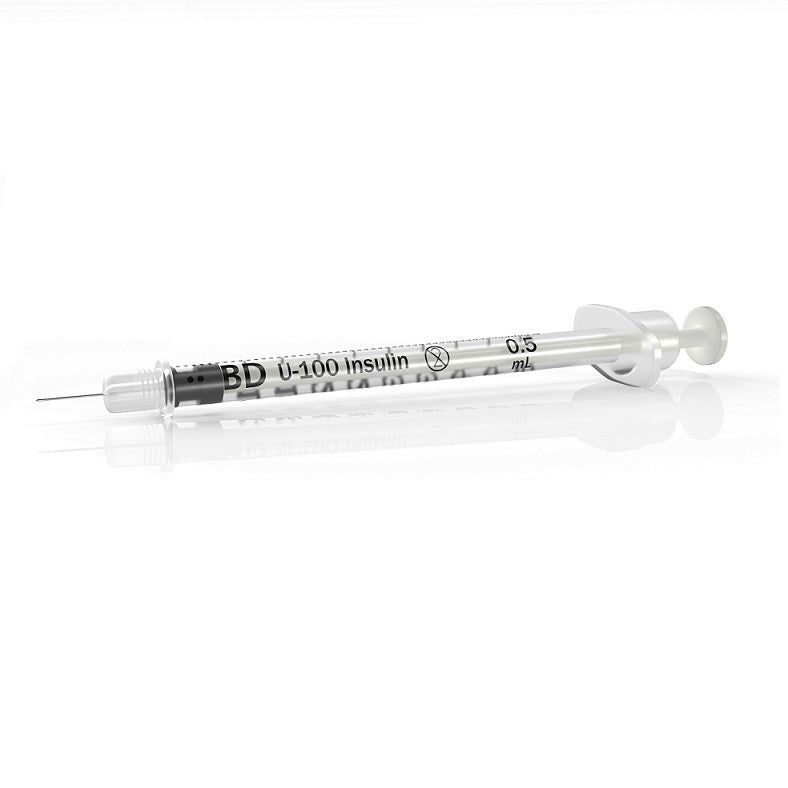 Lo-Dose™ Insulin Syringe, Permanently Attached Needle