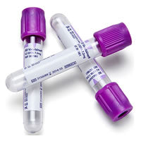 Vacutainer® Plus plastic whole blood tube, Lavender BD Hemogard™