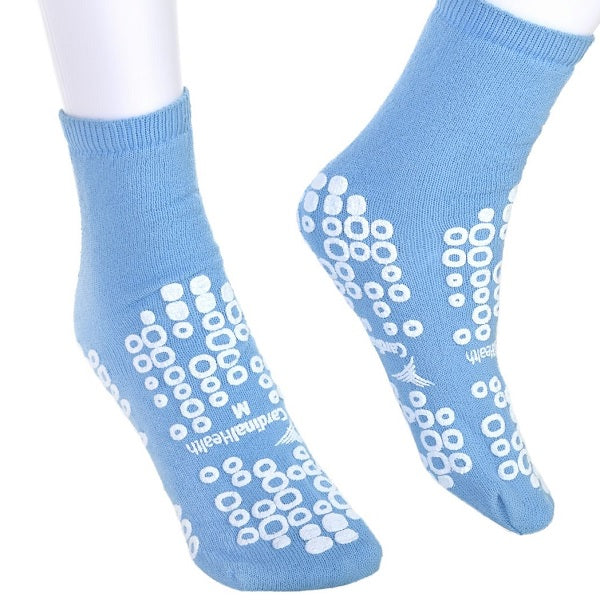 Patient Slipper, Double Tread, Terry In