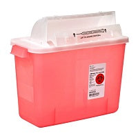 Monoject™ SharpStar™ Sharps Containers with Counter-balanced Door Lid