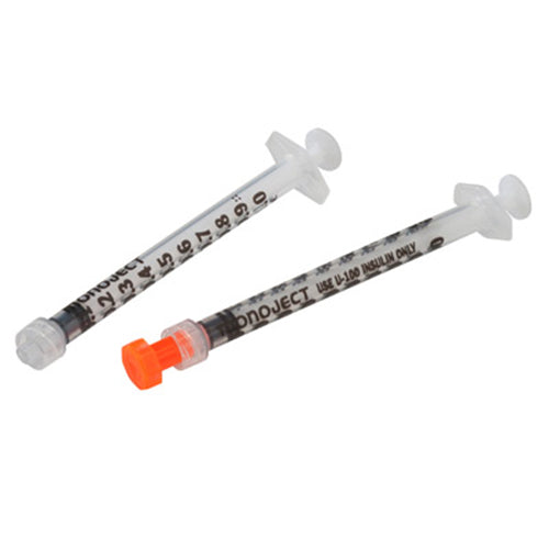 Monoject™ Insulin Syringe, Luer Lock Tip, 1mL