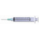 BD Luer-Lok™ Syringe with Attached Needle, 10mL