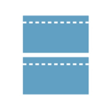 Drape Towel with Adhesive Strip, Non-Absorbent