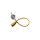 Foley Catheter, 3-Way, L16" Gold