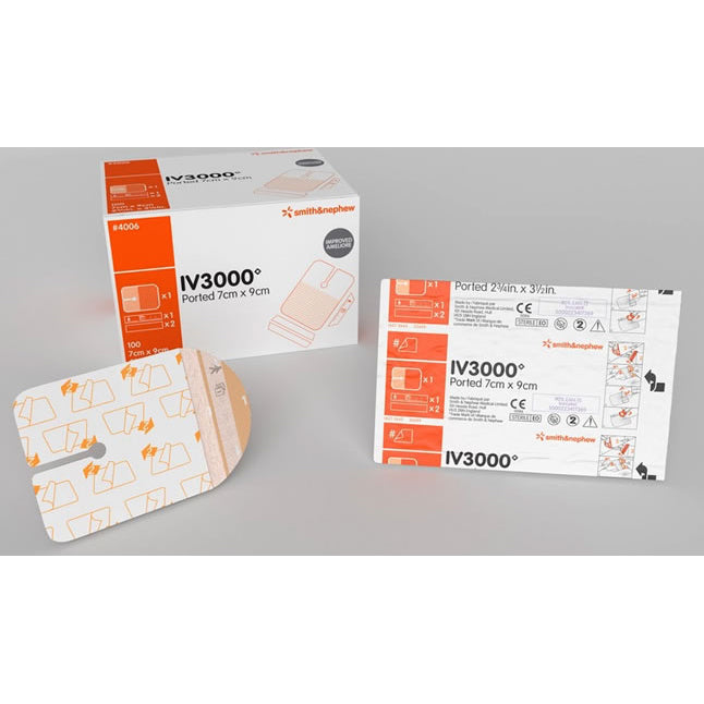 IV3000™ 1 Hand Catheter Dressing, Moisture Responsive