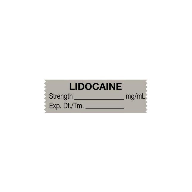Anesthesia Tape, Lidocaine, Gray
