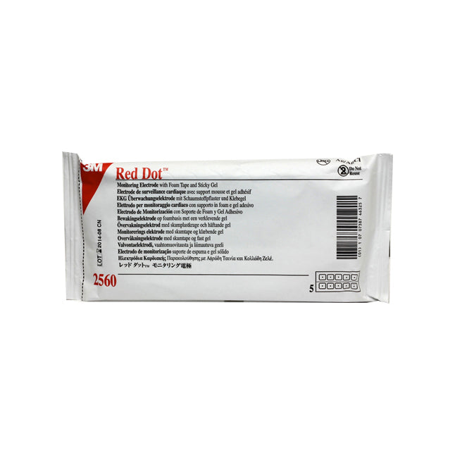 Red Dot™ Monitoring Electrode, Multipurpose, with Sticky Gel