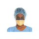 FLUIDSHIELD™ Surgical Mask, Level 3, Fog-Free, with Wraparound Visor