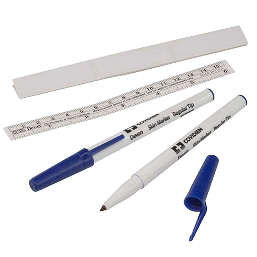 Devon™ Surgical Skin Marker with Ruler Cap